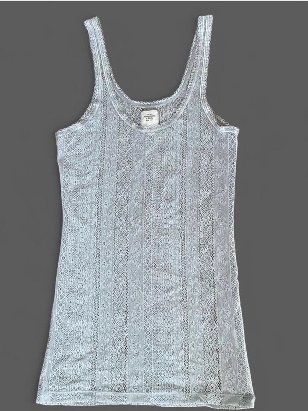 Abercrombie & Fitch Y2K Vintage Lace Tank Top Cami